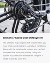 Himiway Cargo Ebike Big Dog - Shimano 7 Speed Gear Shift System