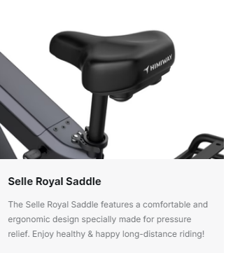 Himiway Rhino D5 Selle Royal Saddle Seat