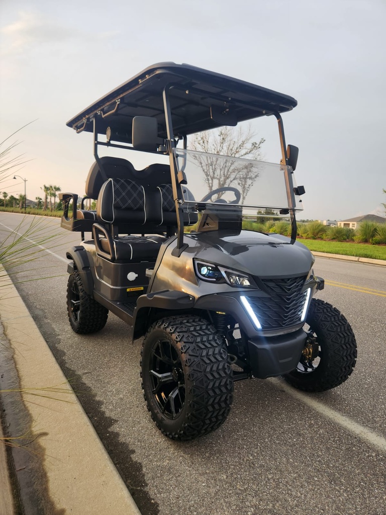 All-Terrain EV Cart - Tiki EV Gray