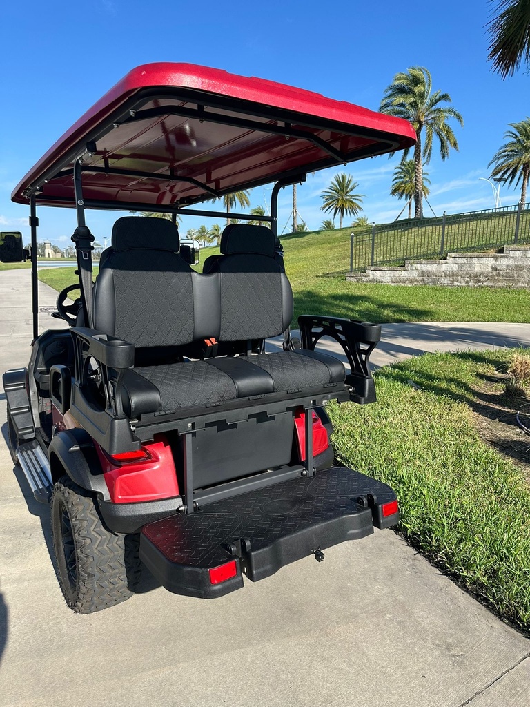 All-Terrain EV Cart Tiki EV Red