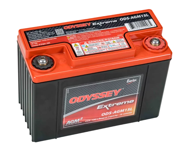 Odyssey ODS-AGM15L 12v PC545 185cca